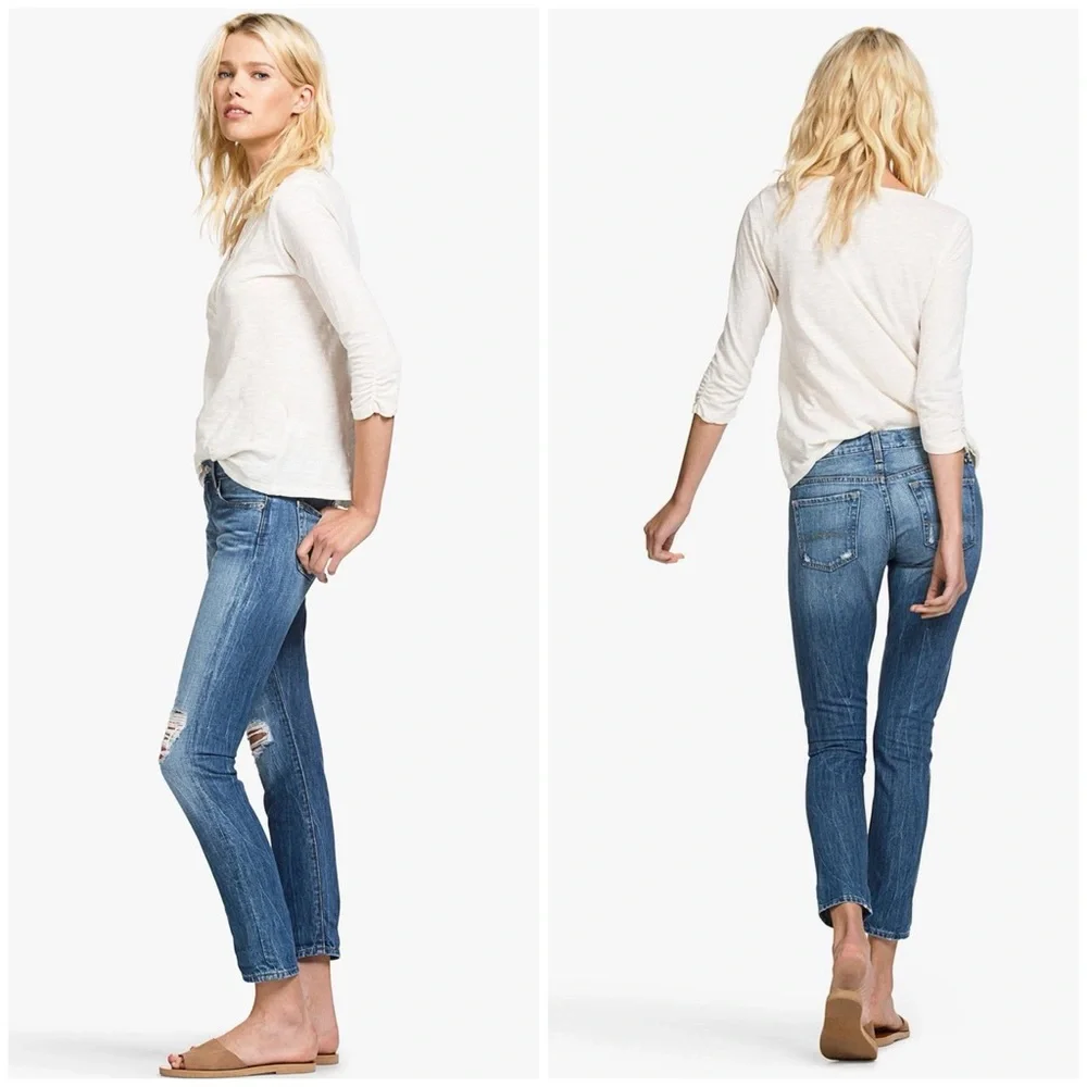 Lucky Brand Sienna Cigarette Jeans size 2/26 EUC - Picture 2 of 14